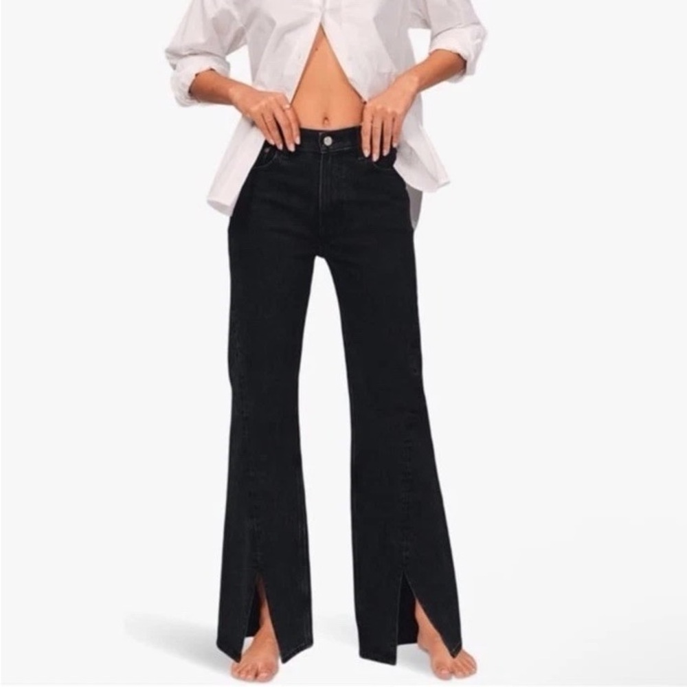 Abercrombie & Fitch Black Flare Jeans